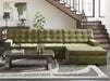 Caspian-Town Sectional with Chaise - FAMSA Furniture (TX)