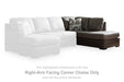 Castille Way Sleeper Sectional with Chaise - FAMSA Furniture (TX)