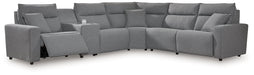 Modmax Reclining Sectional with Console - FAMSA Furniture (TX)