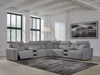 Modmax II Power Reclining Sectional with Audio Consoles - FAMSA Furniture (TX)