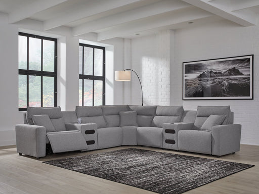 Modmax II Power Reclining Sectional with Audio Consoles - FAMSA Furniture (TX)