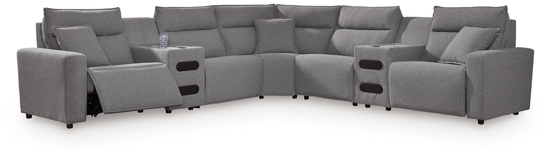Modmax II Power Reclining Sectional with Audio Consoles - FAMSA Furniture (TX)
