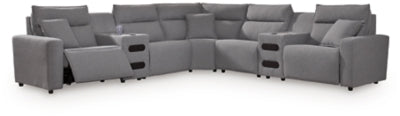 Modmax II Power Reclining Sectional with Audio Consoles - FAMSA Furniture (TX)