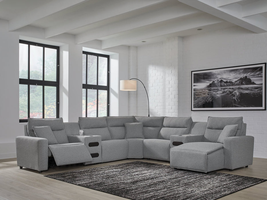 Modmax Power Reclining Sectional with Chaise - FAMSA Furniture (TX)