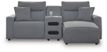 Modmax Power Reclining Sectional with Chaise - FAMSA Furniture (TX)