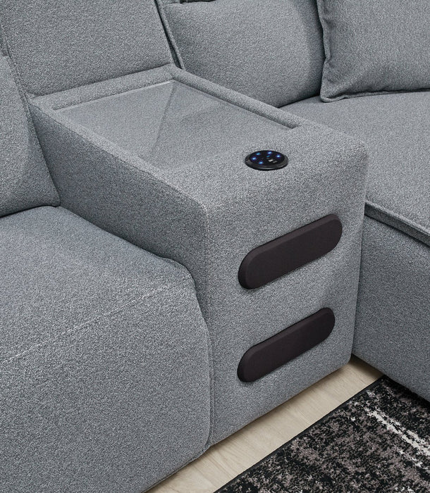 Modmax Power Reclining Sectional with Chaise - FAMSA Furniture (TX)