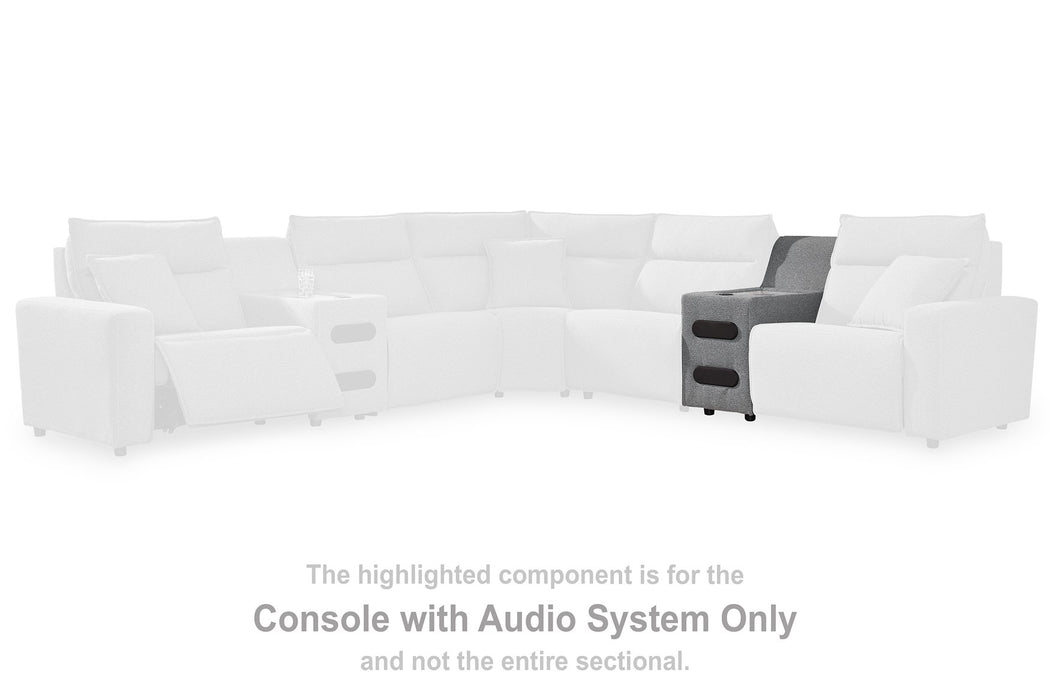 Modmax Reclining Sectional with Audio Console - FAMSA Furniture (TX)