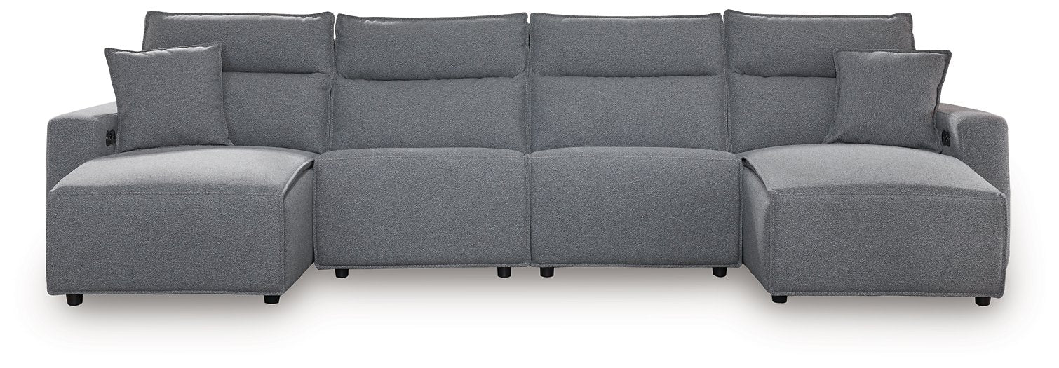 Modmax Power Reclining Sectional with Chaise - FAMSA Furniture (TX)