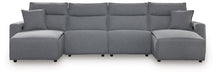 Modmax Power Reclining Sectional with Chaise - FAMSA Furniture (TX)