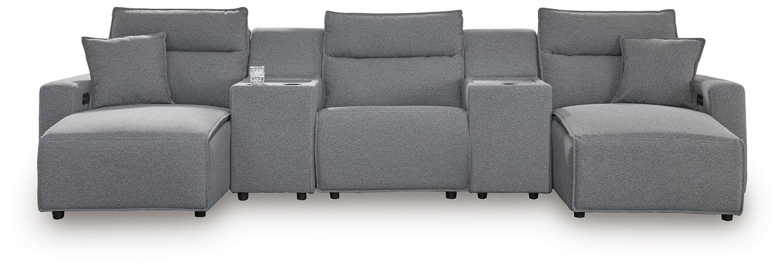 Modmax Power Reclining Sectional with Chaise - FAMSA Furniture (TX)