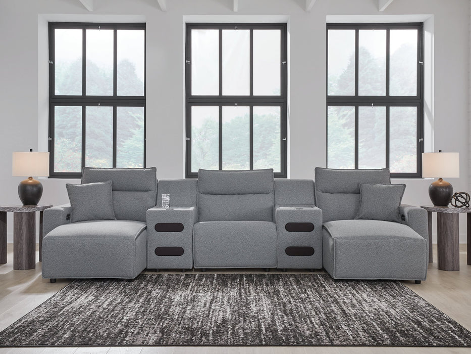 Modmax Power Reclining Sectional with Chaise - FAMSA Furniture (TX)