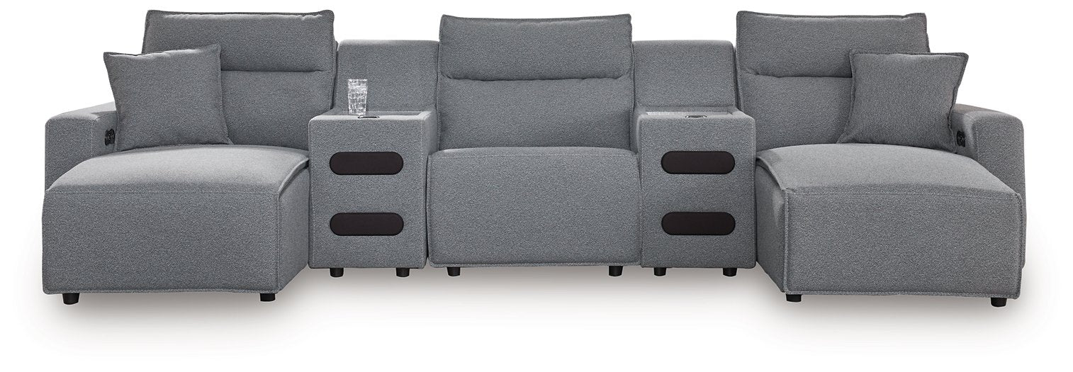 Modmax Power Reclining Sectional with Chaise - FAMSA Furniture (TX)