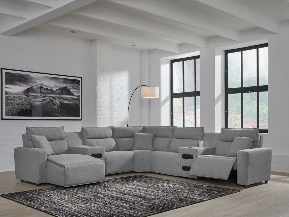 Modmax Power Reclining Sectional with Chaise - FAMSA Furniture (TX)