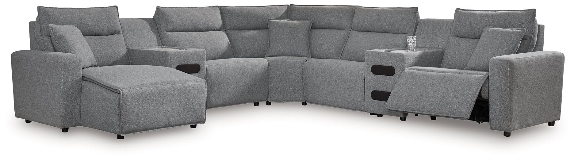 Modmax Power Reclining Sectional with Chaise - FAMSA Furniture (TX)