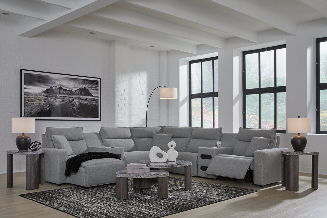 Modmax Power Reclining Sectional with Chaise - FAMSA Furniture (TX)