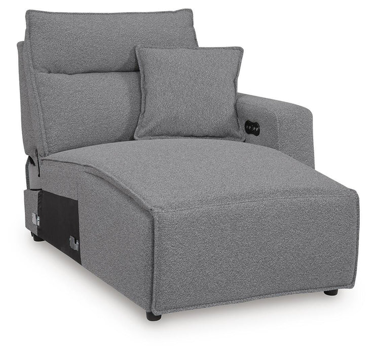 Modmax II Reclining Sectional with Chaise and Audio Console