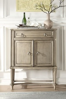 Wynsor Antique Champagne Wine Cabinet - FAMSA Furniture (TX)