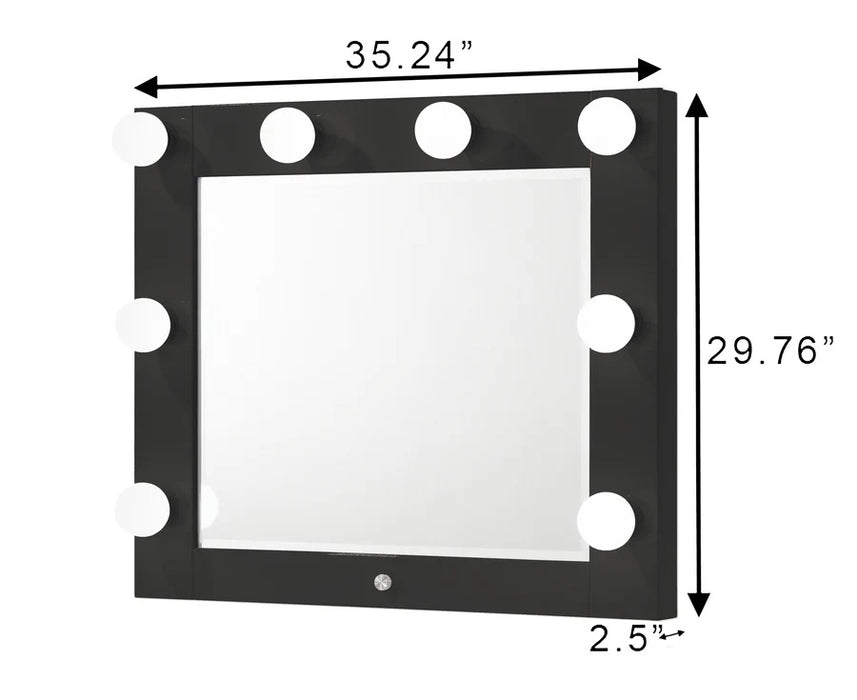 Morgan Vanity Set in Black