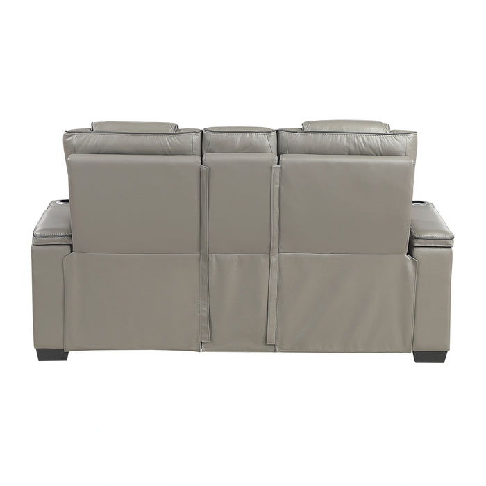 Apex Power Double Reclining Love Seat With Center Console