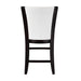 Daisy 5pc Set (TB+4S) in Espresso/Transparent/White - 710-36SQ*5W - FAMSA Furniture (TX)