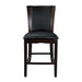 Daisy 5pc Set (TB+4S) in Brown/Espresso/Transparent - 710-36RD48*5 - FAMSA Furniture (TX)