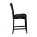 Daisy Counter Height Chair, Dark Brown Bi-Cast Vinyl in Brown/Espresso - 710-24 - FAMSA Furniture (TX)