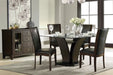 Daisy Side Chair in Espresso/Brown - 710S - FAMSA Furniture (TX)