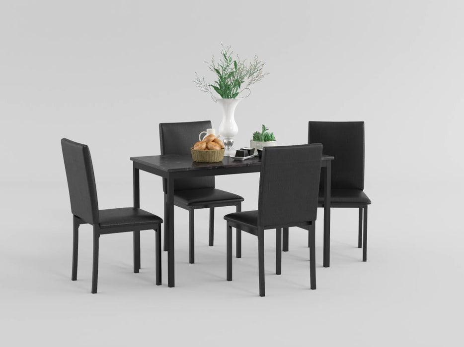 Tempe Side Chair in Black - 2601BK-S1 - FAMSA Furniture (TX)