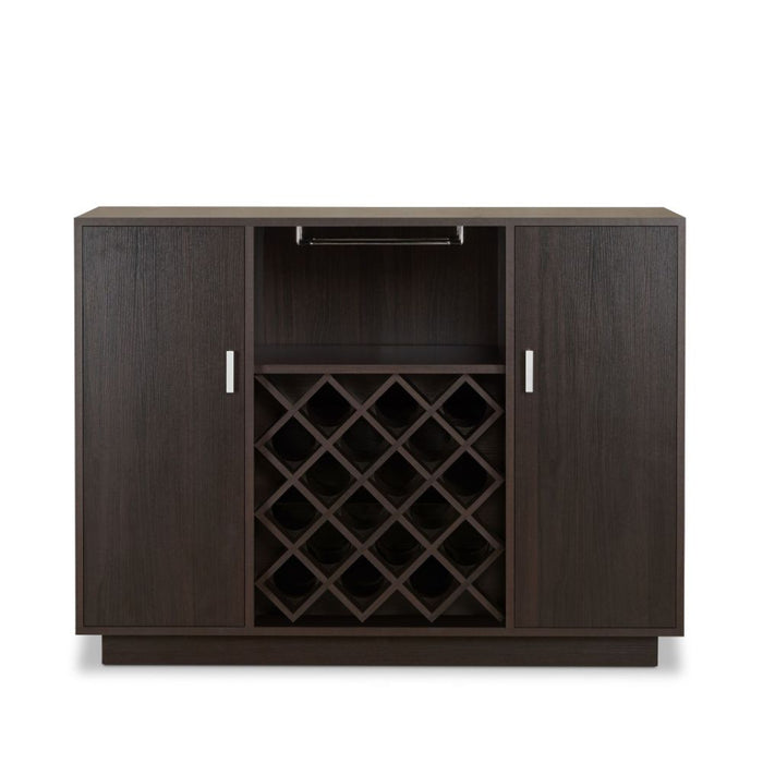 Hazen Server w/Wine Rack & Cup Holder - Image 2