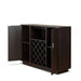Hazen Server w/Wine Rack & Cup Holder - Image 3