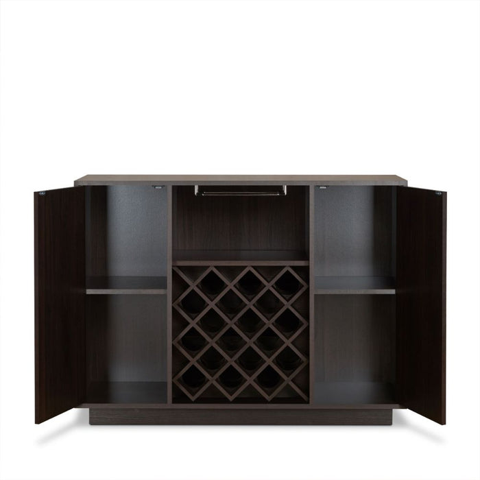Hazen Server w/Wine Rack & Cup Holder - Image 4
