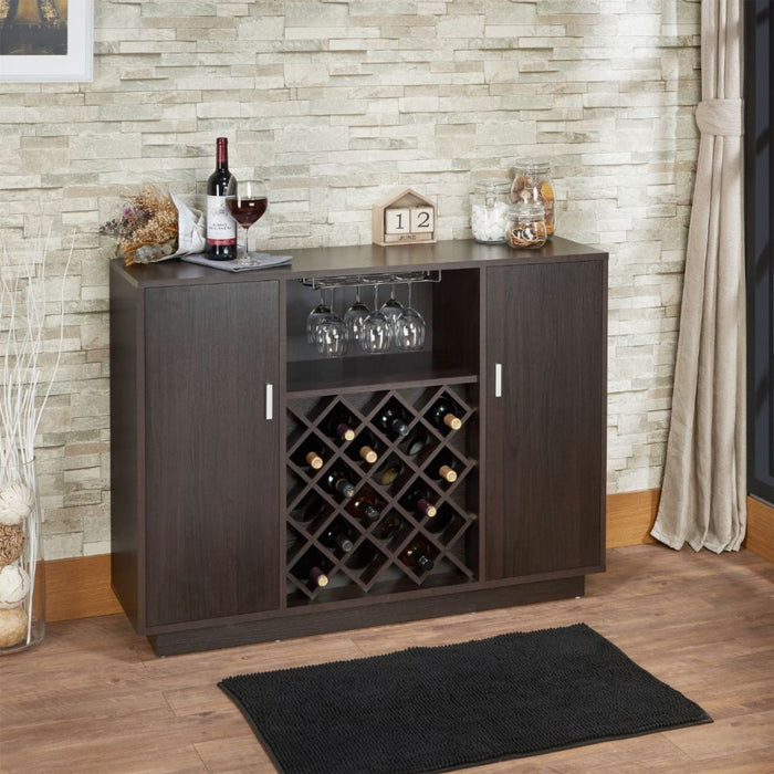 Hazen Server w/Wine Rack & Cup Holder - Image 6