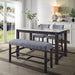 Yelena Counter Height Table w/Natrual Marble Top - Image 6