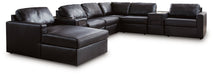 Modmax II Sectional with Chaise and Audio Consoles - FAMSA Furniture (TX)
