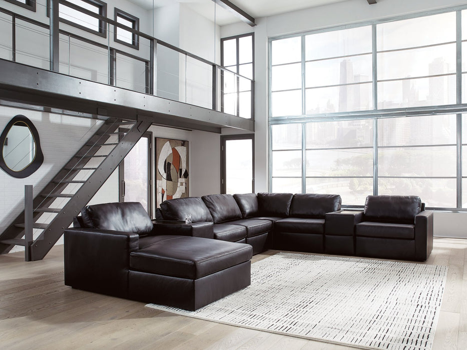 Modmax II Sectional with Chaise and Storage Consoles - FAMSA Furniture (TX)