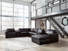 Modmax II Sectional with Chaise and Storage Consoles - FAMSA Furniture (TX)