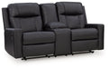 Mackmenville Reclining Loveseat with Console - FAMSA Furniture (TX)
