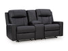 Mackmenville Reclining Loveseat with Console - FAMSA Furniture (TX)