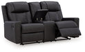 Mackmenville Reclining Loveseat with Console - FAMSA Furniture (TX)