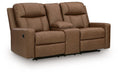 Mackmenville Reclining Loveseat with Console - FAMSA Furniture (TX)