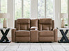Mackmenville Reclining Loveseat with Console - FAMSA Furniture (TX)