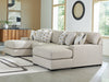 Laurelgrove Double Chaise Sectional - FAMSA Furniture (TX)