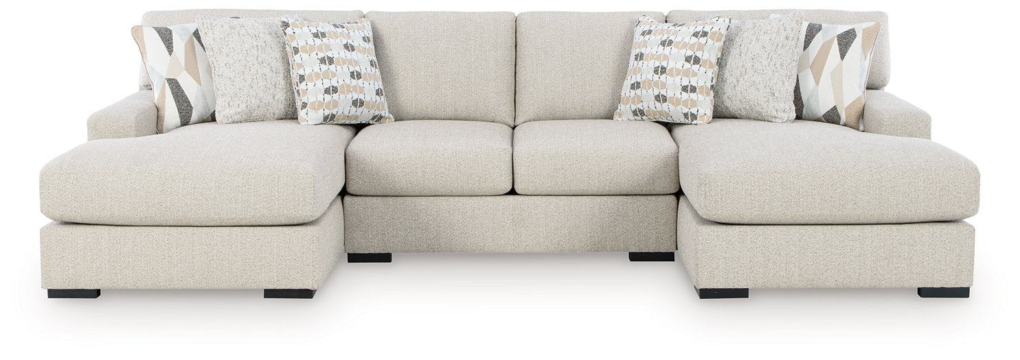 Laurelgrove Double Chaise Sectional - FAMSA Furniture (TX)