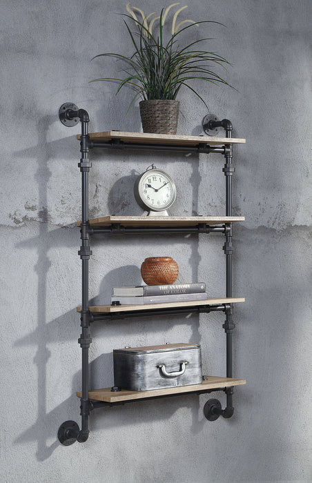 Brantley Wall Rack w/4 Shelves - Image 8
