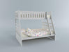 Galen (3) Twin/Full Bunk Bed in White - B2053TFW-1* - FAMSA Furniture (TX)