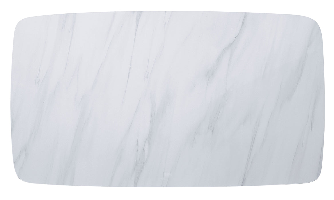 Madan Dining Table w/Natrual Marble Top - Image 9