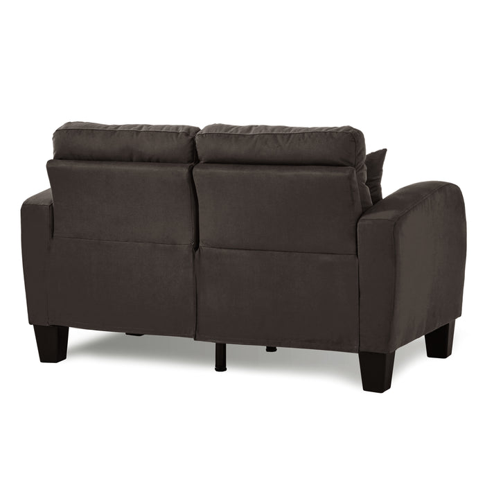 Sinclair Loveseat in Brown - 8202CH-2 - FAMSA Furniture (TX)