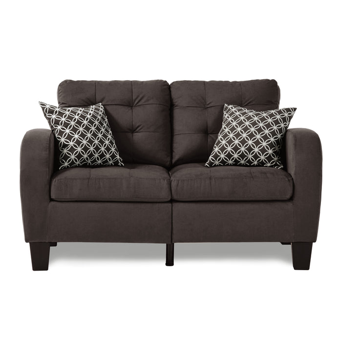 Sinclair Loveseat in Brown - 8202CH-2 - FAMSA Furniture (TX)