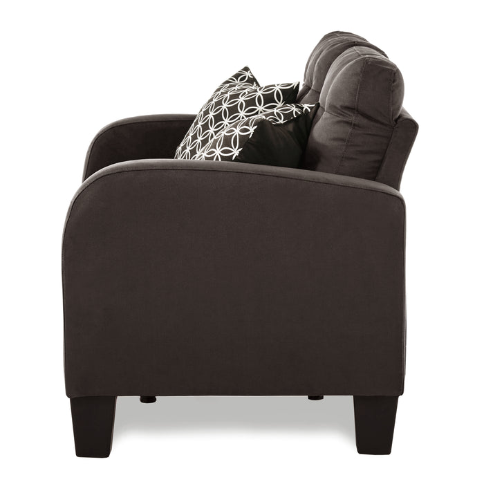 Sinclair Loveseat in Brown - 8202CH-2 - FAMSA Furniture (TX)