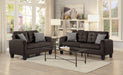 Sinclair Loveseat in Brown - 8202CH-2 - FAMSA Furniture (TX)